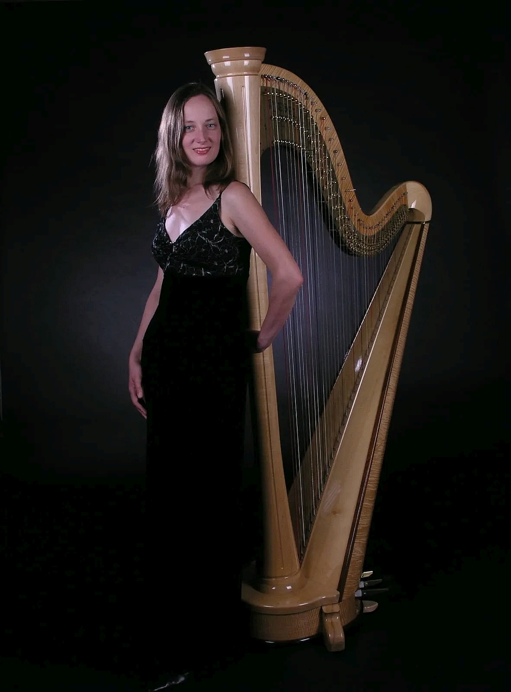 Katharina mit Harfe
